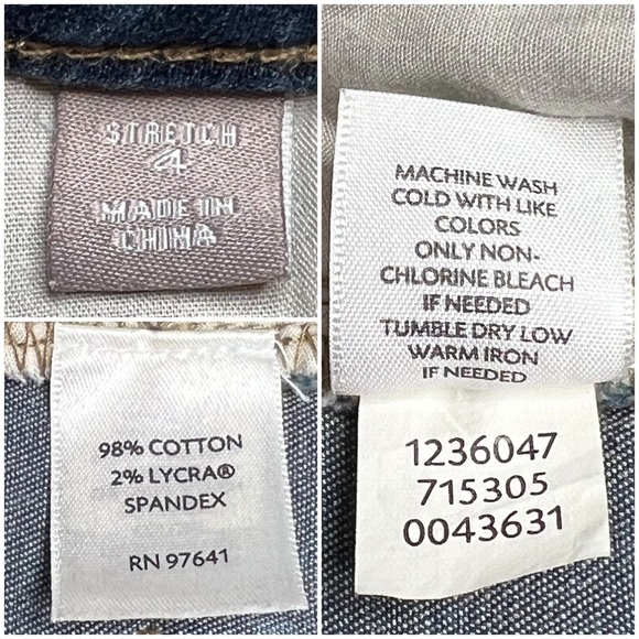 J. Jill Jeans Boot Cut Tried and True Fit Stretch Denim Blue 4 - Picture 6 of 16